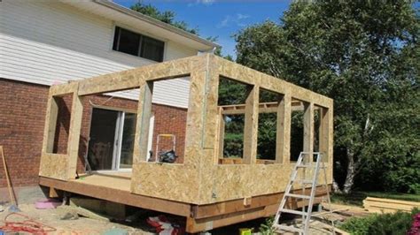 Sunroom Plans Diy Sun Room Building Patio Enclosures Sunspace Build