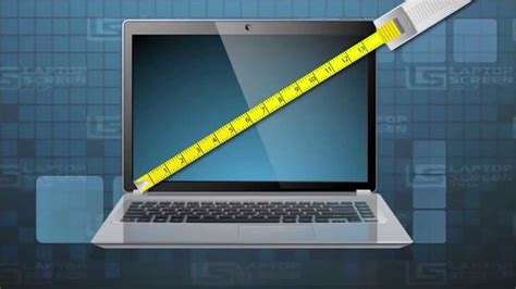 The simplest way is to use a tape measure or a ruler and take the measurement from the top left corner to the bottom right corner of your laptop screen. How to measure laptops screen size - YouTube