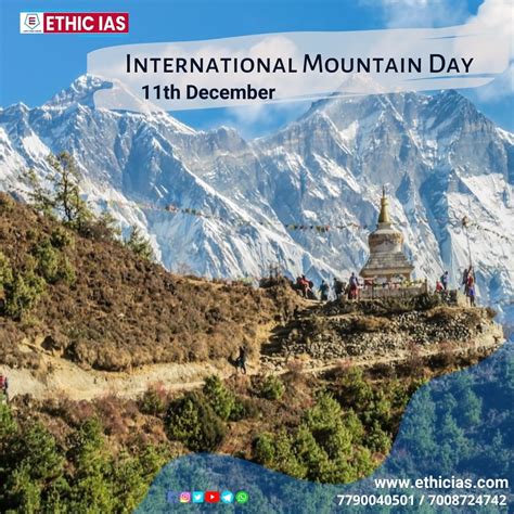 International Mountain Day 11th December Ethic