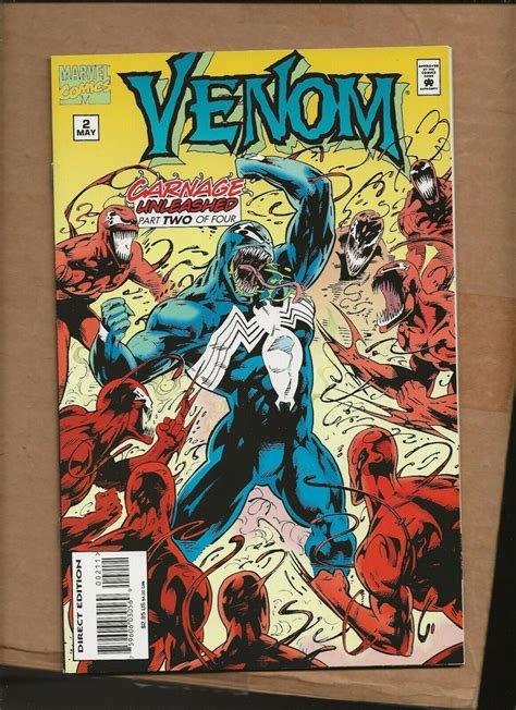 Venom Carnage Unleashed 1 2 3 4 Mini Series Set 1st Printings Marvel