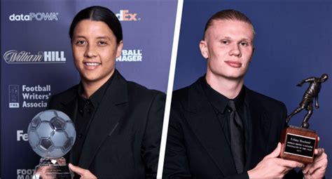 Erling Haaland Sam Kerr Are English Footballers Of The Year My Xxx