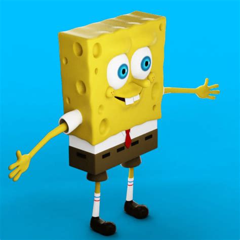 Spongebob Squarepants 3d Model 30 Obj Free3d
