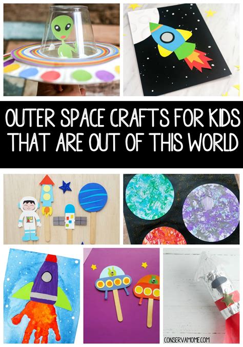 20 Outer Space Crafts For Kids That Are Out Of This World Space