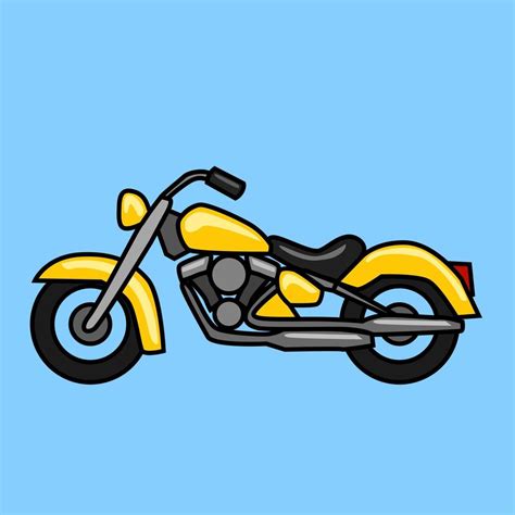 Motorcycle Clipart Simple