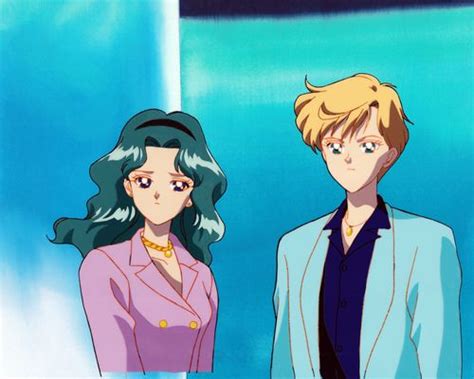 Kaioh Michiru And Tenoh Haruka Sailor Moon Fashion Sailor Moon Sailor Uranus
