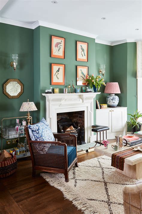 20 Green Living Room Ideas Pretty Ways To Use This Stylish Shade