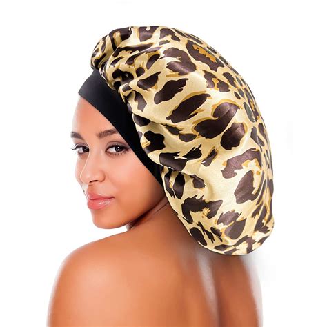 Vividreamore Satin Bonnet Silk Bonnet For Sleeping Silk Sleep Cap Hair