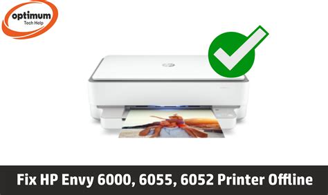 Solved 2023 How To Fix Hp Envy 6055 6055e Printer Offline