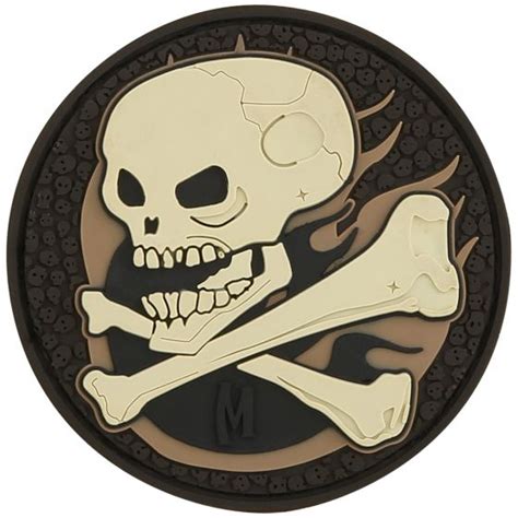 Maxpedition Skull Arid Morale Patch