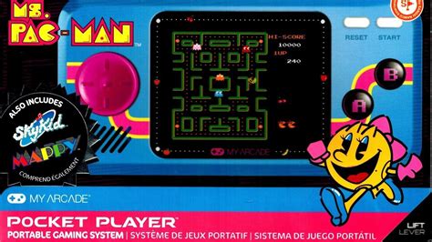 Ms Pac Man Pocket Player Mini Portable By My Arcade Review The No