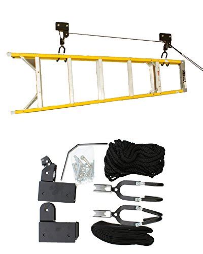 Installing the hoist in your garage is an easy process, but one where you need to make sure there is enough bracing to carry the if you have an open ceiling in your garage, this will be very easy to do. Best Garage Storage out of top 20