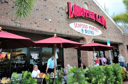 The restaurant offers delicious european food including: Lobster Lady