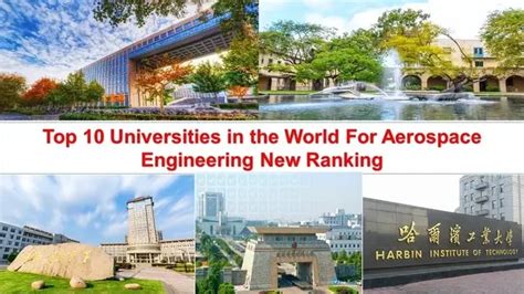 Top Ten Universities In The World For Aerospace Engineering New Ranking