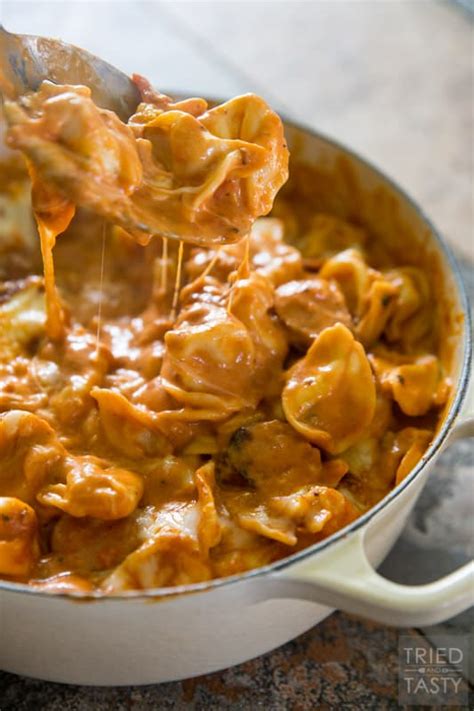 Two Timin' Tortellini & Sausage - Tried and Tasty