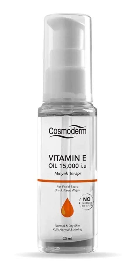 History of my skin is that i have extremely dry skin that is very hard to solve even with complete skincare. cosmoderm Vitamin E Oil 15,000 I.U. ingredients (Explained)