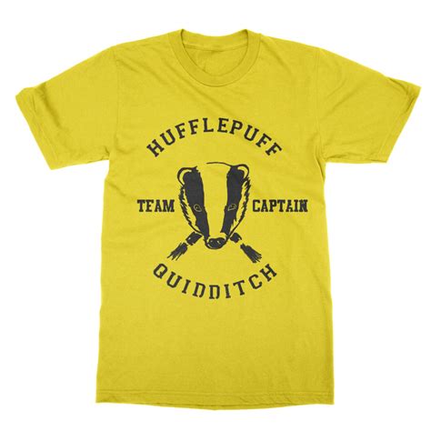 Hufflepuff Quidditch Team Captain T Shirt