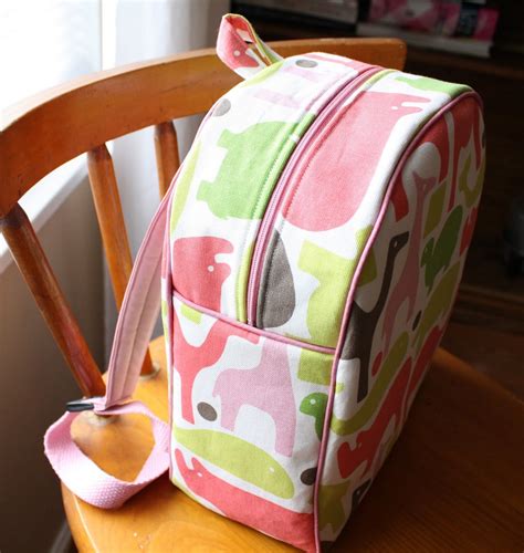 Handmade Homemaker Toddler Backpack