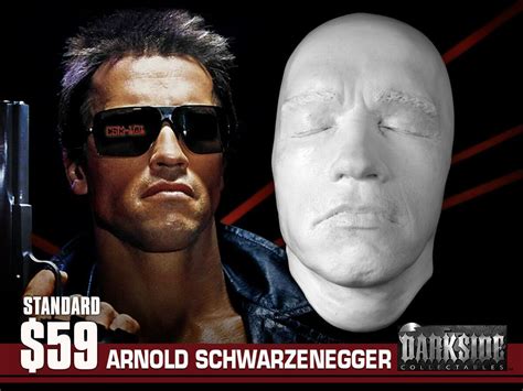 Arnold Schwarzenegger Terminator Life Size Lifemask Life Cast