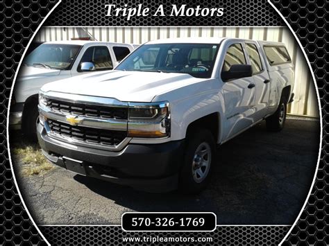 Used 2016 Chevrolet Silverado 1500 Work Truck Double Cab 4wd For Sale