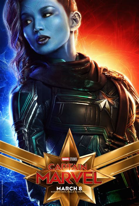 captain marvel character posters reveal brie larson goose and more collider