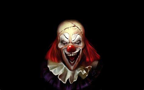 Dark Horror Evil Clown Art Artwork F Wallpaper 1920x1200