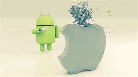 Apple Vs Android Wallpapers Wallpaper Cave