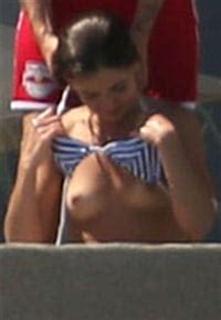 Danielle Campbell Candid Topless Bikini Pics