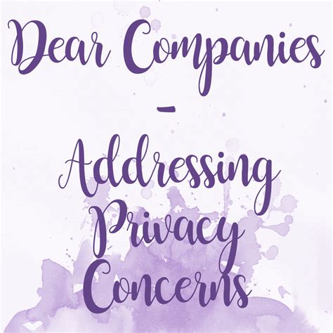 Dear Companies Addressing Privacy Concerns Amongst Sex Writers Sexbloggess