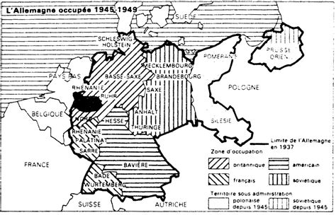 Réclame pour le documentaire ein jahr später p. L'Allemagne occupée 1945-1949 - La rupture Est-Ouest et ...