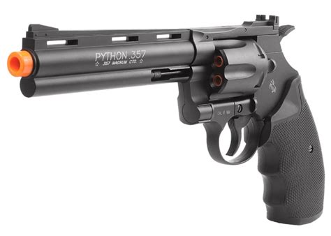Colt Python 357 Metal Co2 Airsoft Revolver 6 Black Pyramyd Air