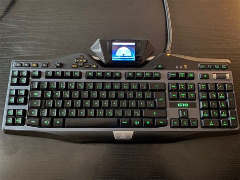 Logitech G19 Gaming Keyboard Tastatur Lcd Display Anzeige Deutsch