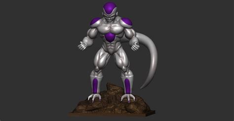 Dragon ball son goku fan art. figure 3D print model Frieza - Dragon Ball Z | CGTrader