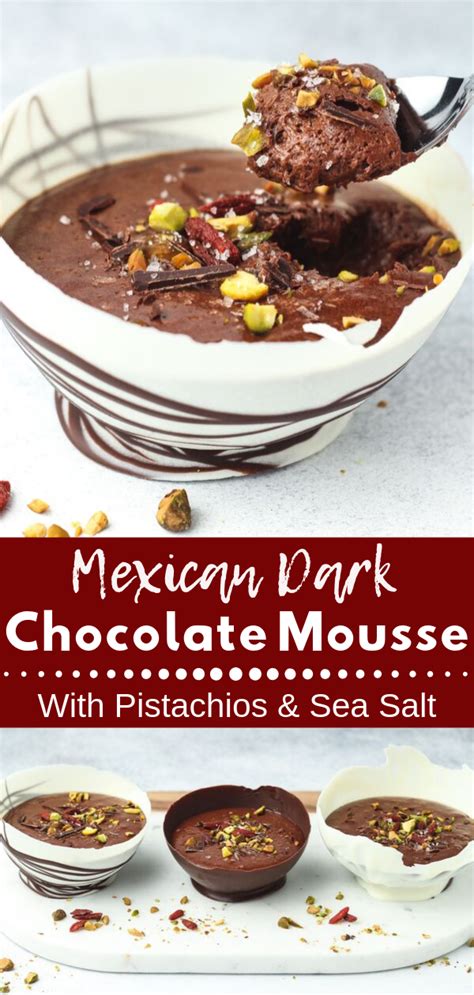 Carefully stir chocolate mixture with long spoon until flames subside. Mexican Dark Chocolate Mousse | Recipe | Dark chocolate ...