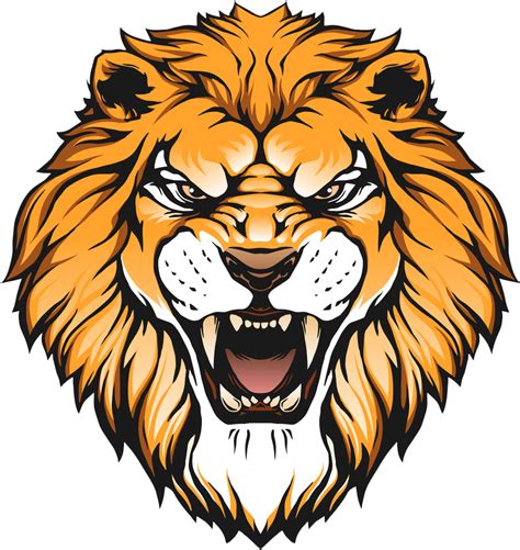 Download Lion Png Lion Head Png Image With No Background