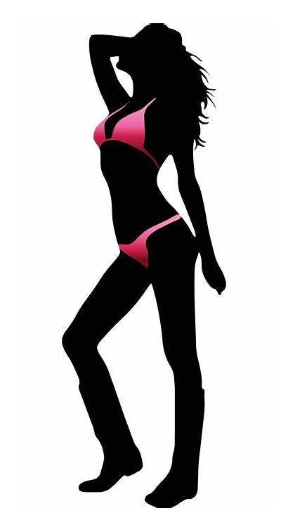 Silhouette Bikini Posing Sticker Marsh Abigail Hp