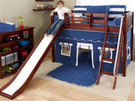 Loft Bed With Slide Foter