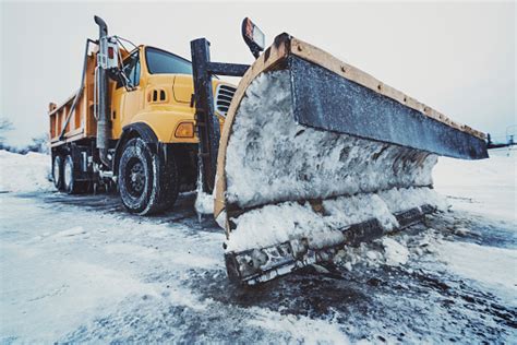 Highway Snow Plow Stock Photo Download Image Now Istock