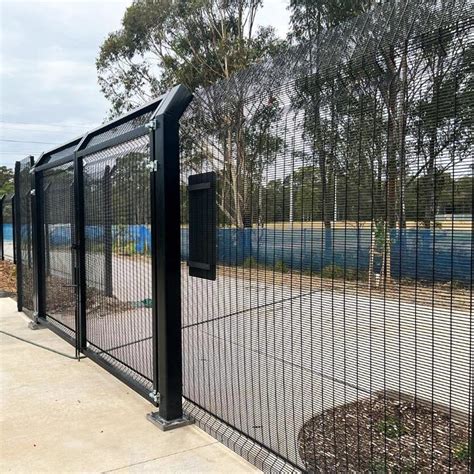 High Security Fence Gates Clear View Fencing Fence Anti Climb Fence