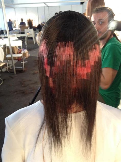 Pixel Hair Nos Cheveux En Mode Geek Madame Figaro