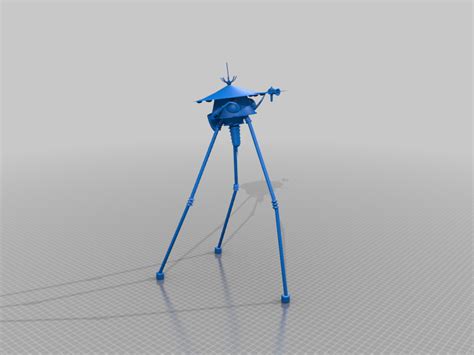 Free 3d File 1894 War Of The Worlds Martian Fighting Machine Alvim Correa Style 👽・design To