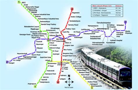 Namma Metro Purple Line Route Map