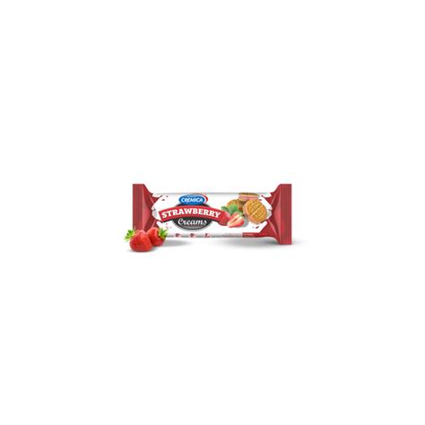 Cremica Strawberry Cream Biscuit 120g Set Of 10 Pack