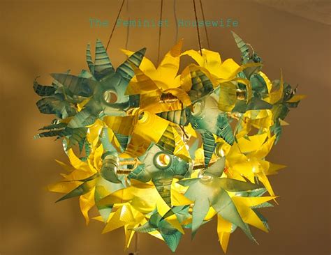 Make A Recycled Plastic Bottle Chandelier Dollar Store