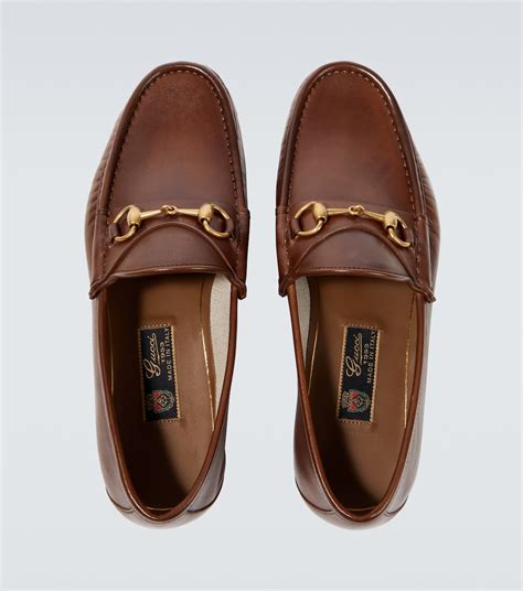1953 Horsebit Leather Loafers In Brown Gucci Mytheresa