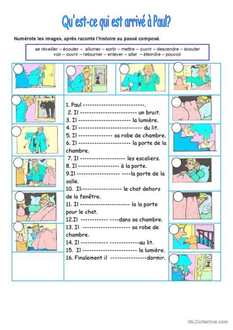 Pass Compos Fran Ais Fle Fiches Pedagogiques Pdf Doc