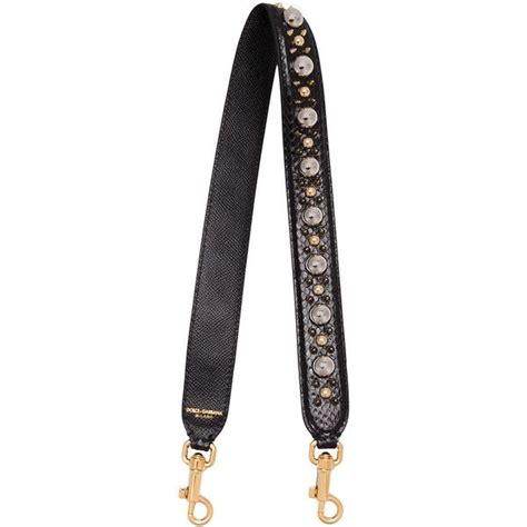 Dolce And Gabbana Studded Shoulder Strap €690 Via Polyvore Featuring