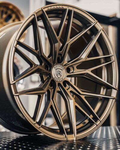20” Rohana Rfx17 Gloss Bronze Rims Wheels For Lamborghini Huracan 20x9