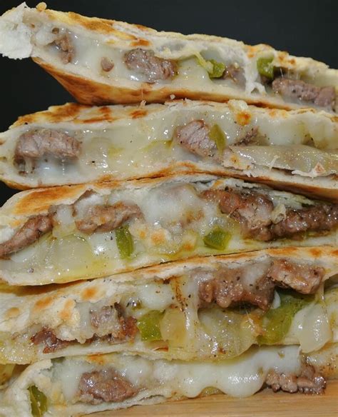 Mexicans combined cheese (queso) with tortillas and created a number of delicious combinations, including the quesadilla. Cheese Steak Quesadillas - Trend Recipes