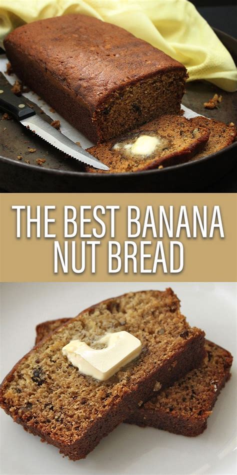The Best Banana Nut Bread You Will Ever Eat This Recipe Makes Two