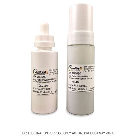 Latanoprost Finasteride Topical Foam Solution Compounded